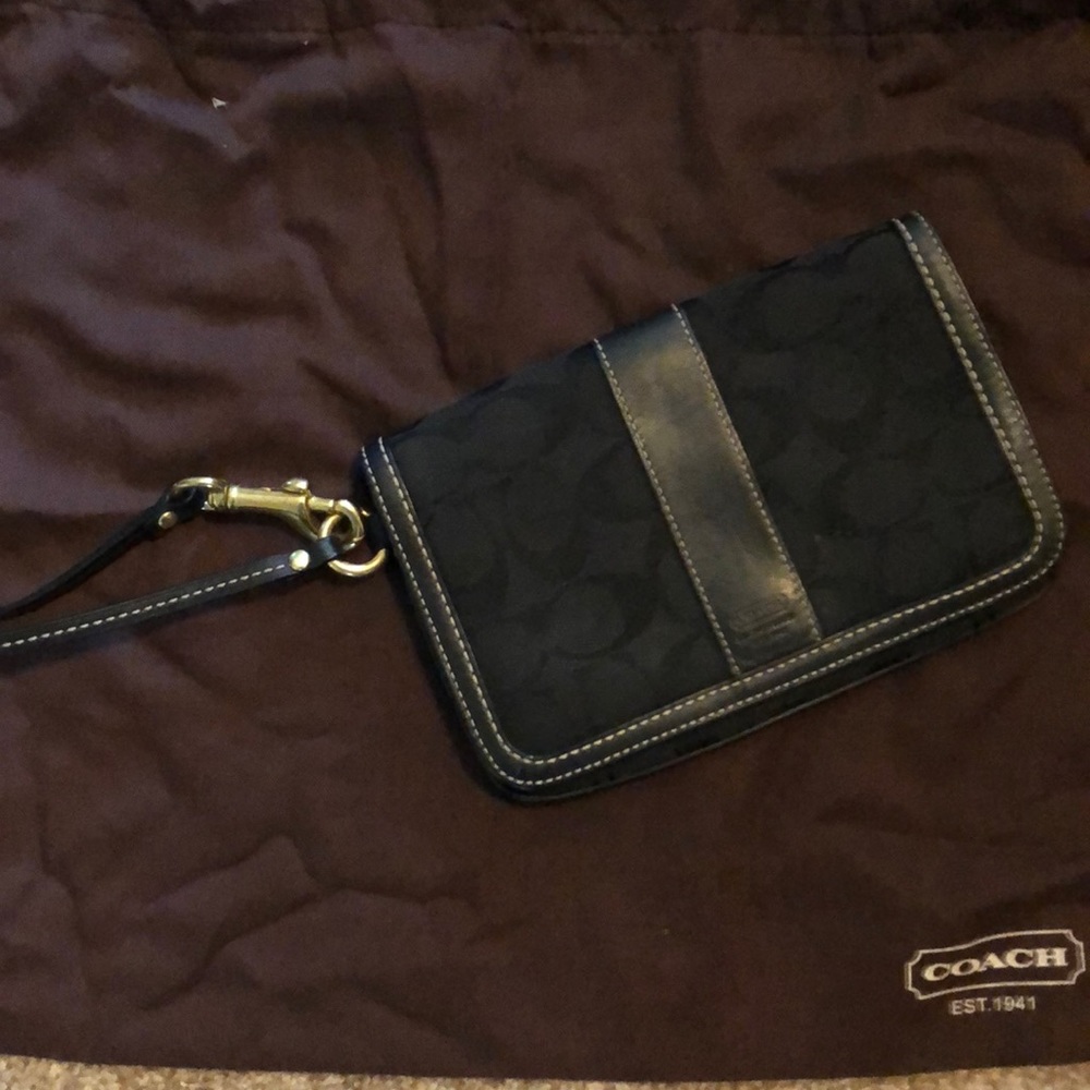 Coach wristlet